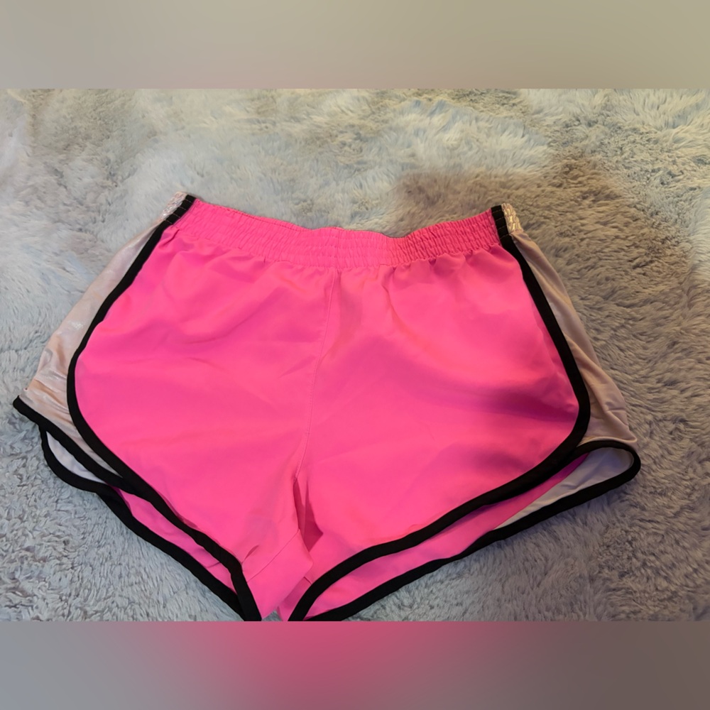 No Boundaries Pink Athletic Shorts